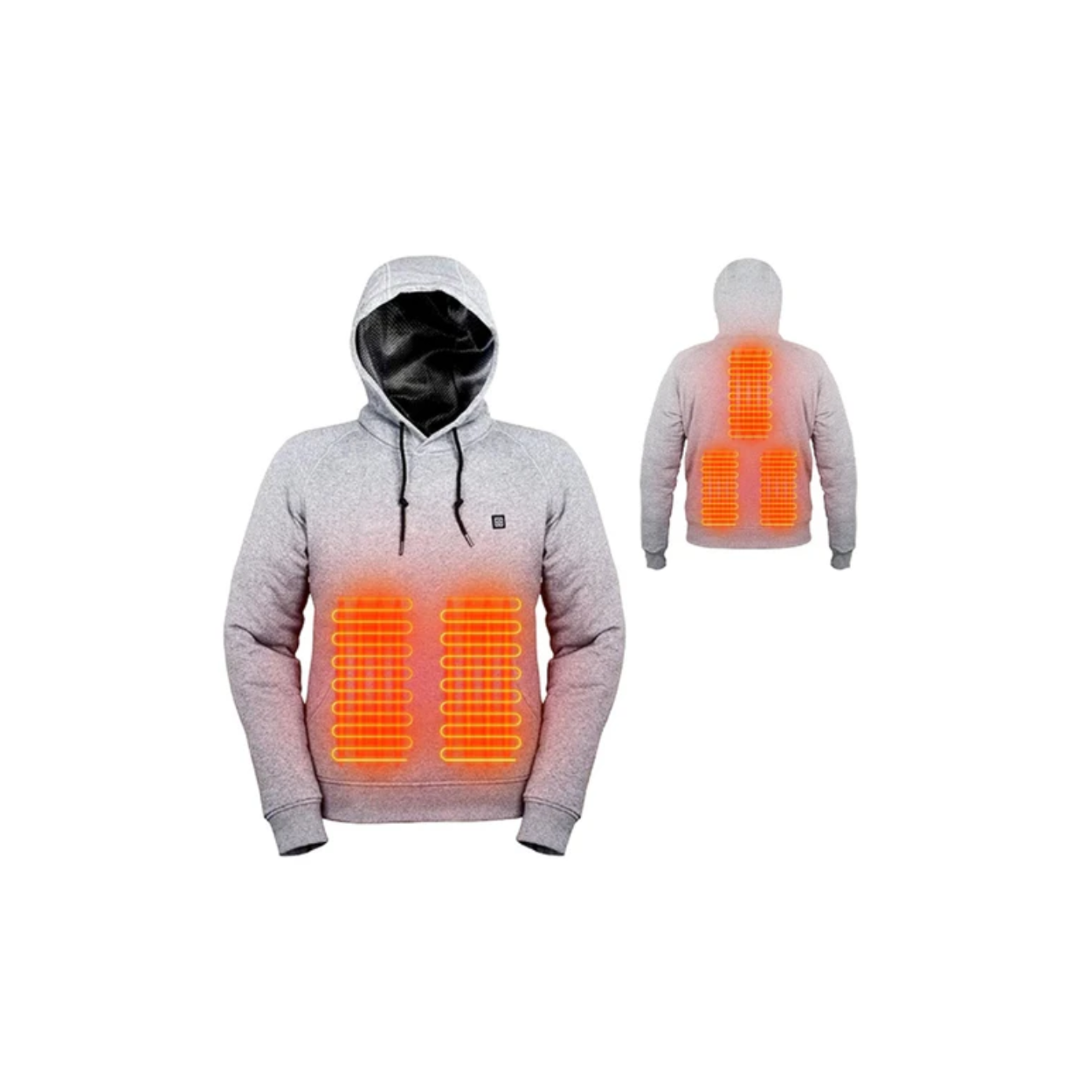 Elektrischer Kapuzenpullover für den Winter