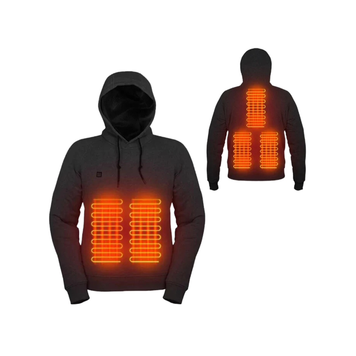 Elektrischer Kapuzenpullover für den Winter