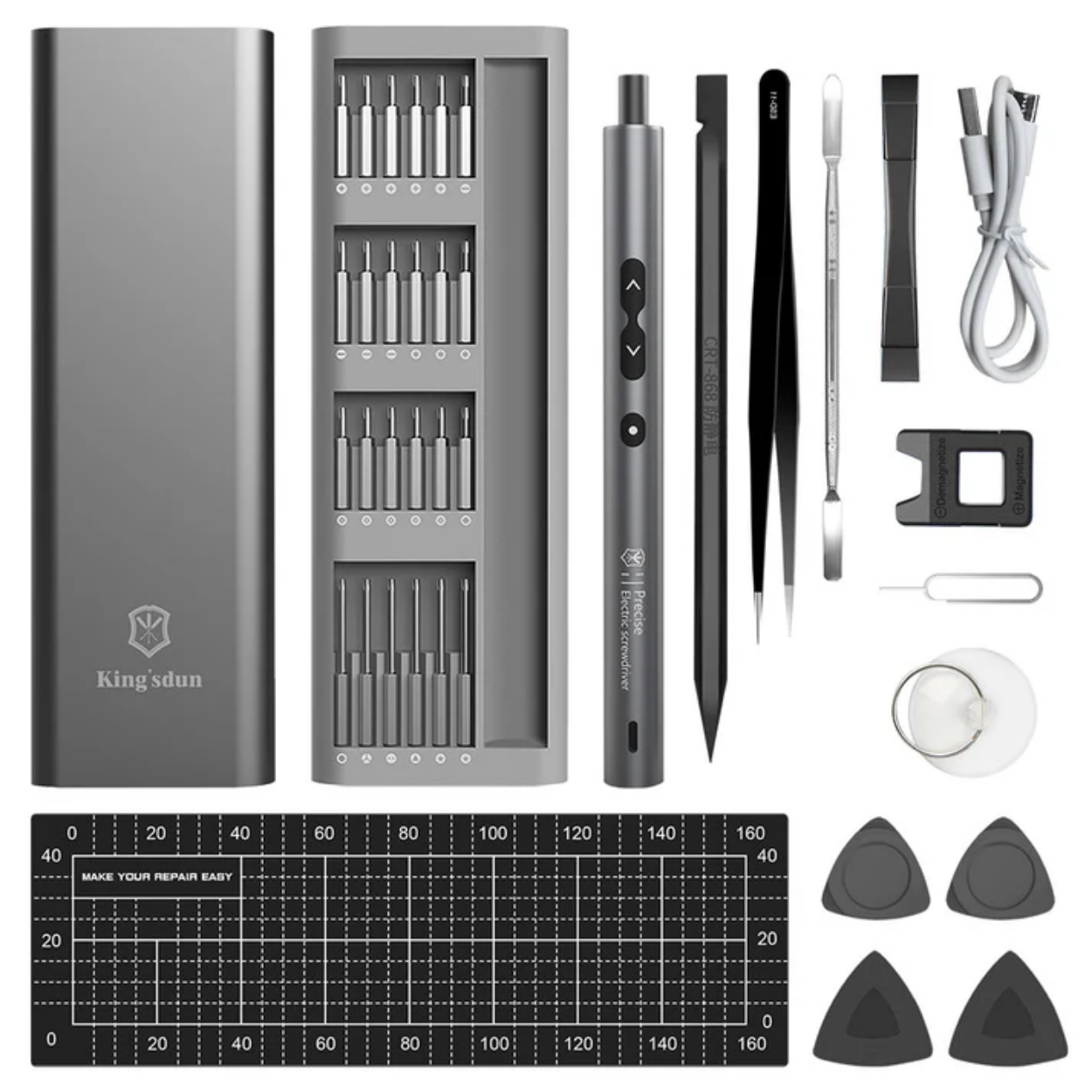 Leistungsstarker 62-in-1 Multifunktions-Elektroschrauber