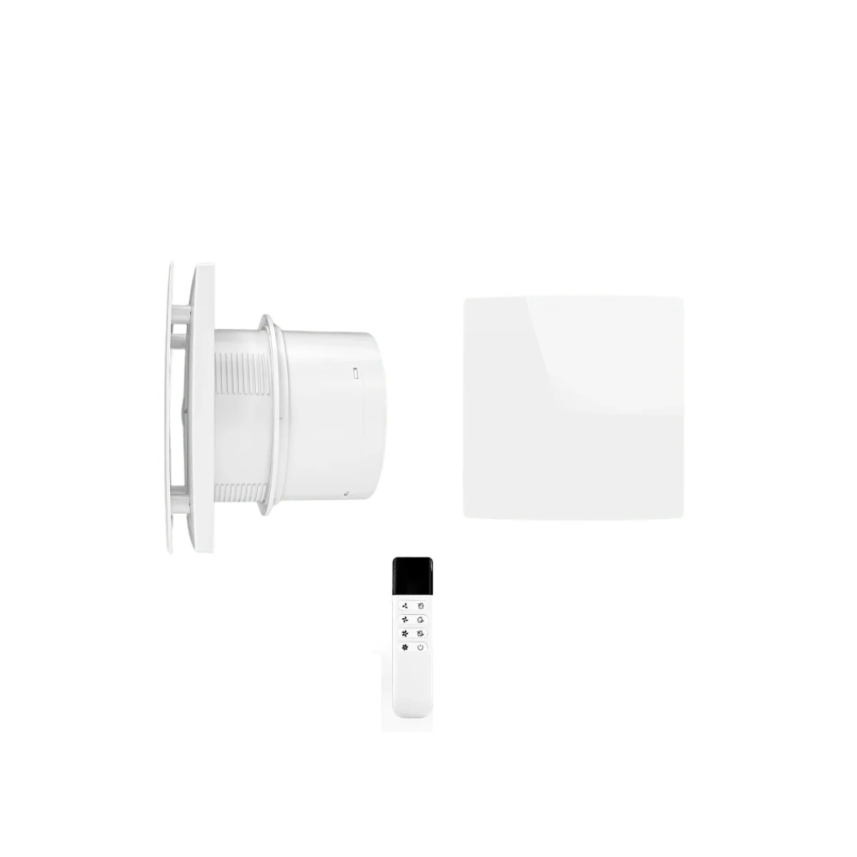 Wandventilator wendbar mit Fernbedienung und Ionisator