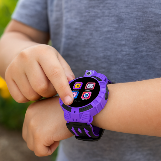 Montre Enfant Intelligente Colorée avec Caméra et Écran Tactile - Foivo