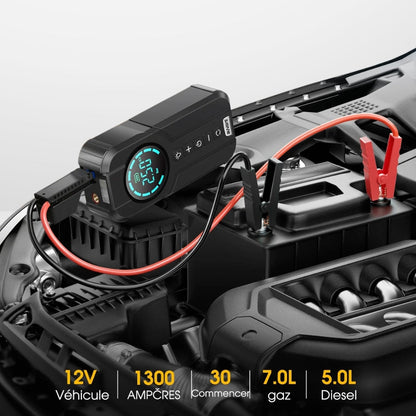 Leistungsstarker und praktischer multifunktionaler 4-in-1-Kompressor