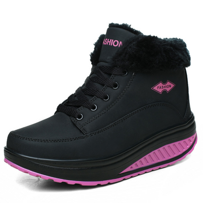 Beheizbare und wasserdichte Schneestiefel