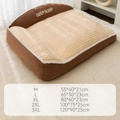 Gemütliche elektrische Bettmatte