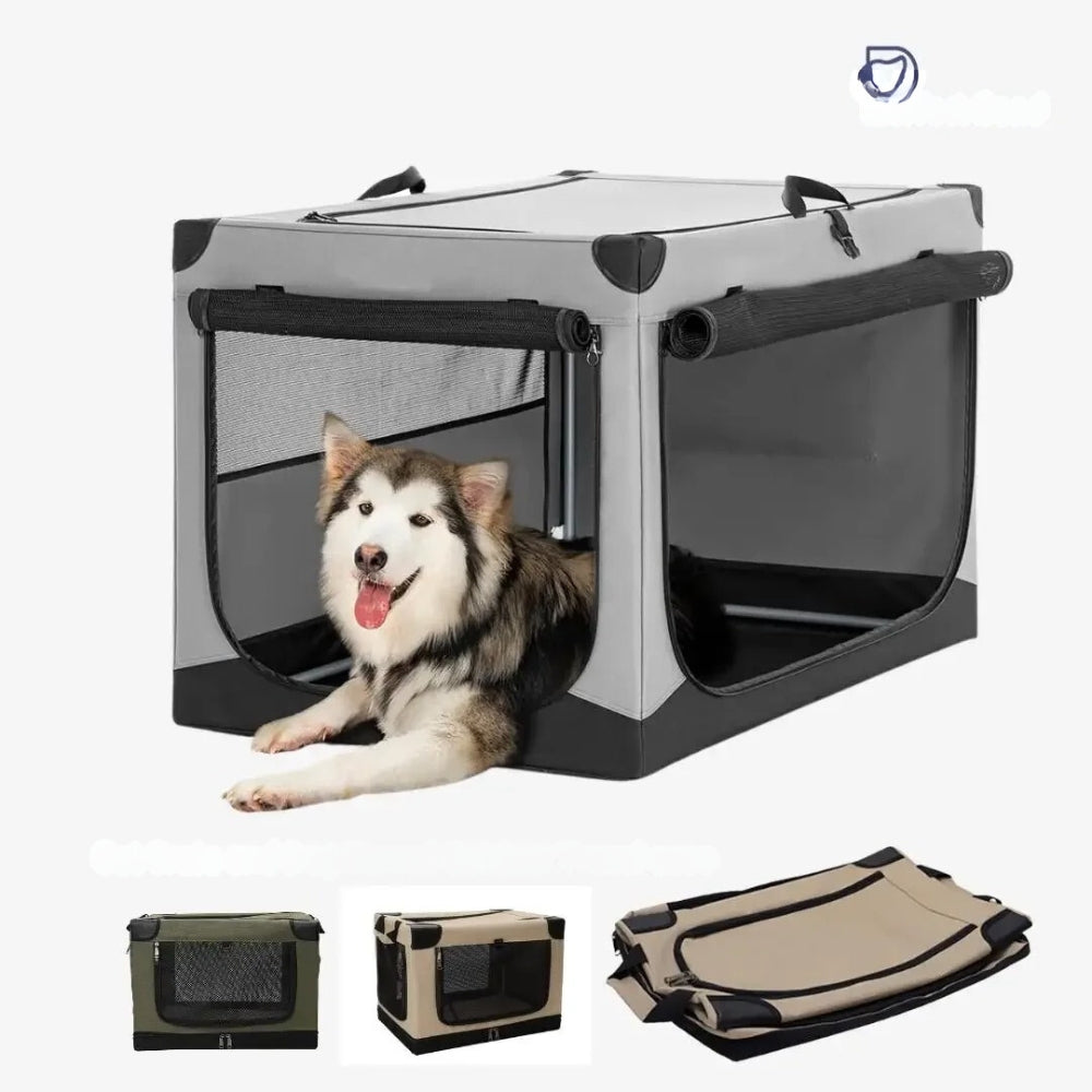 Sichere und bequeme Hundetransportbox fürs Auto