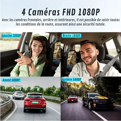 360° Auto-Dashcam mit Videoaufzeichnung