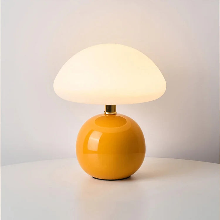 Elegante dekorative Pilzlampe