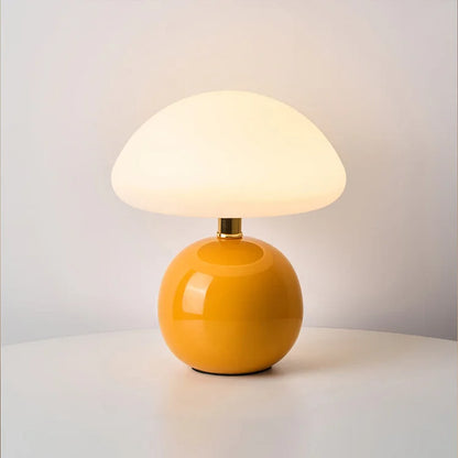 Elegante dekorative Pilzlampe