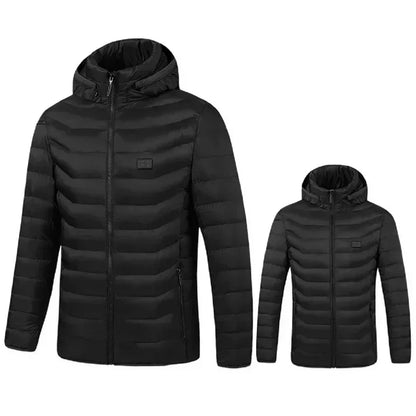 Elektrische Heizjacke mit 21 Heizzonen