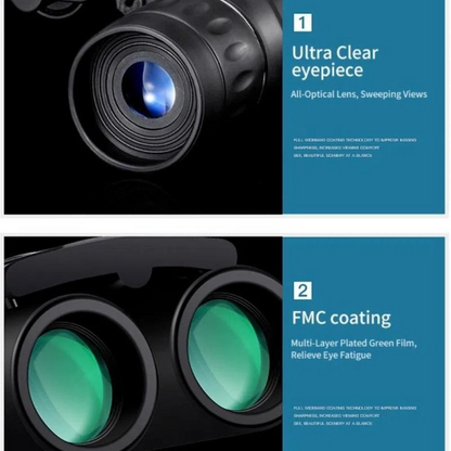 Marcherelle™ – Fernrohrfernglas 900x25 mit Bak4-Glas hoher Klarheit