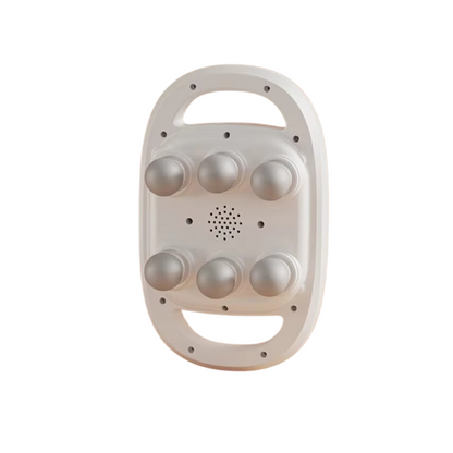 Elektrischer Massager mit 6 austauschbaren Aufsätzen