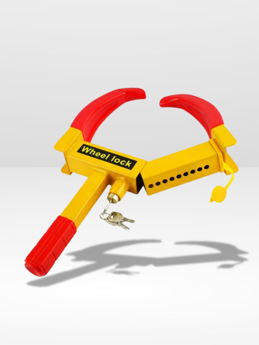 Diebstahlsicherung für Parkkralle am Auto