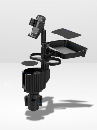 Auto-Handyhalter mit praktischem Becherhalter