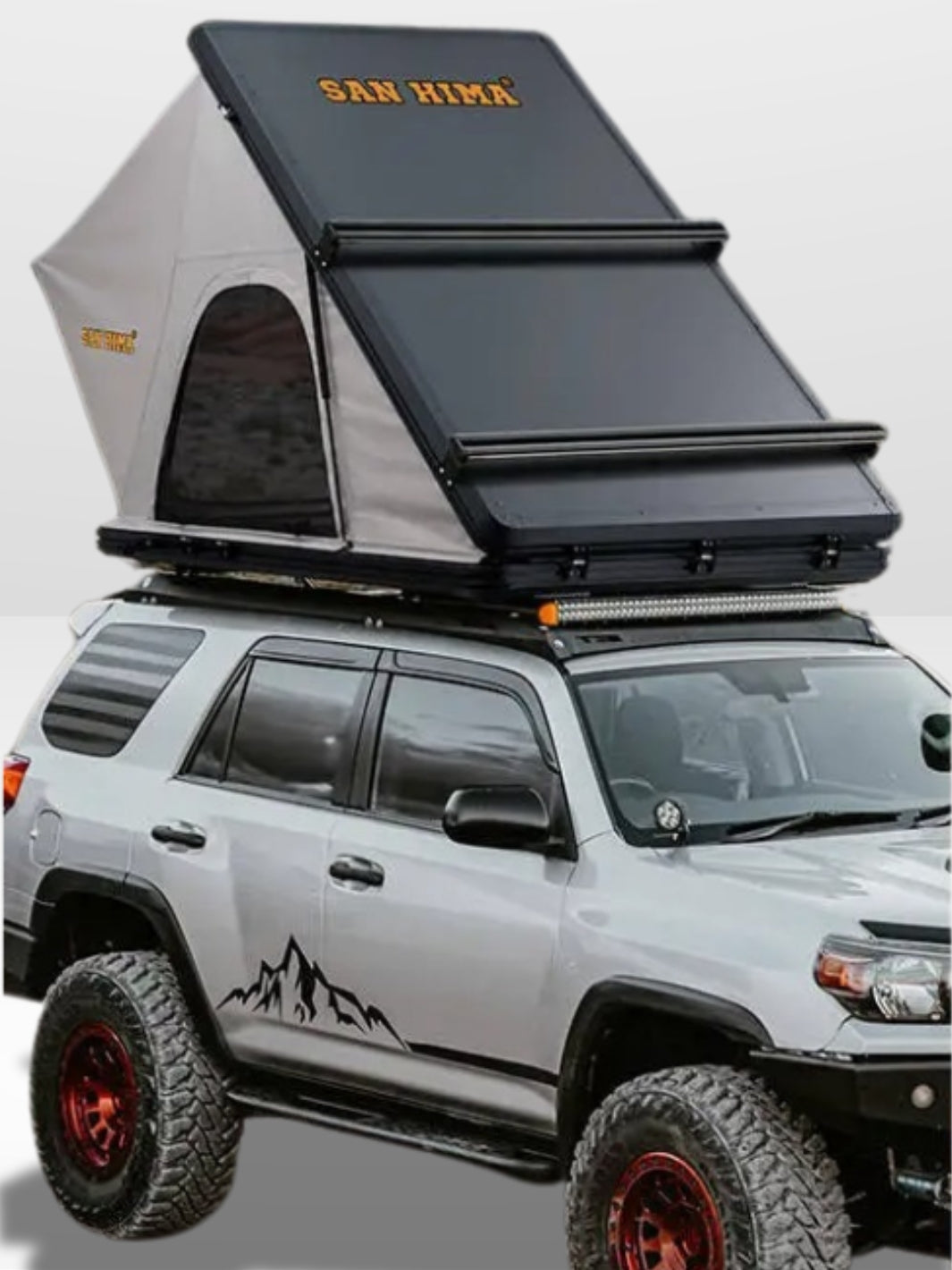 Dachzelt mit hoher Steifigkeit für komfortables Camping