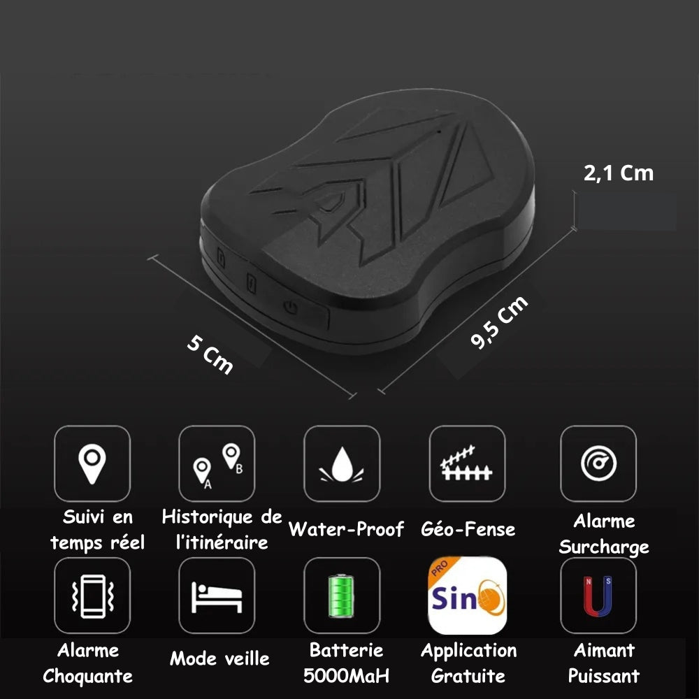 4G-GPS-Tracker fürs Auto mit langer Akkulaufzeit