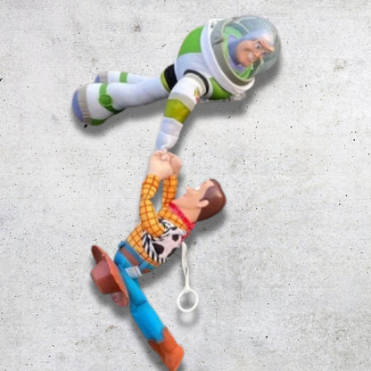 Disney Plüschspielzeug Woody und Buzz zum Aufhängen im Auto